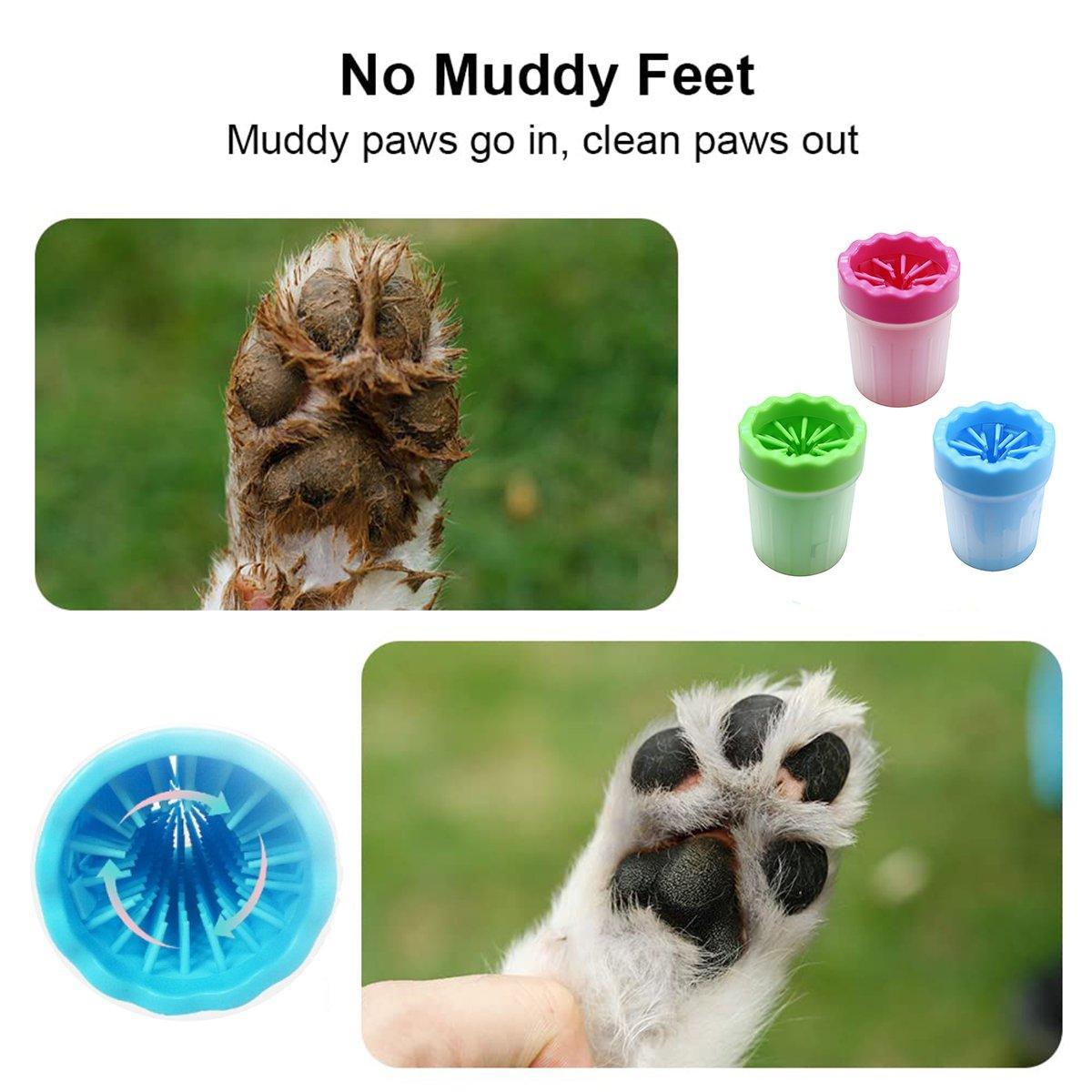 Pet Paw Cleaner Cup – Silicone Foot Washer for Dogs & Cats