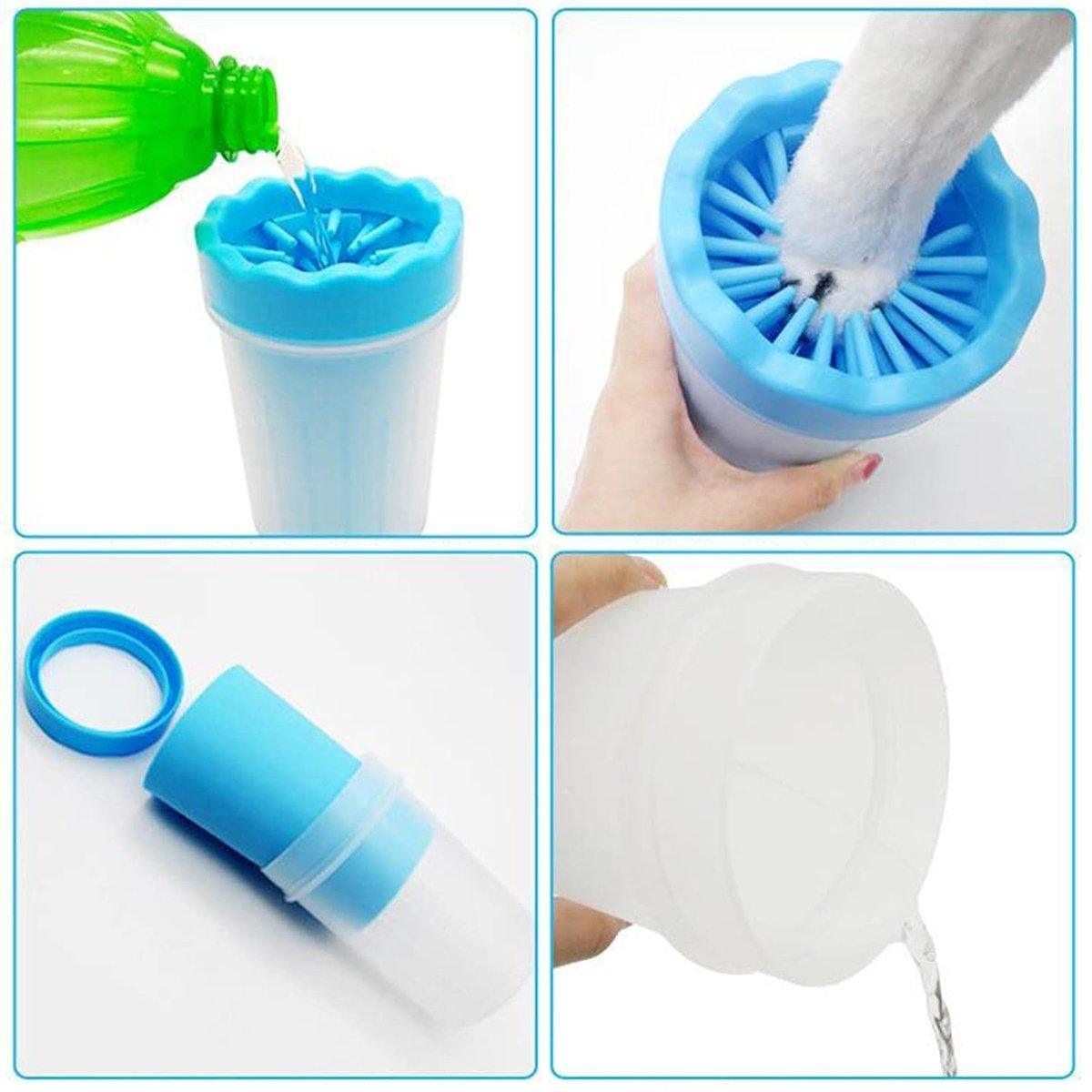Pet Paw Cleaner Cup – Silicone Foot Washer for Dogs & Cats