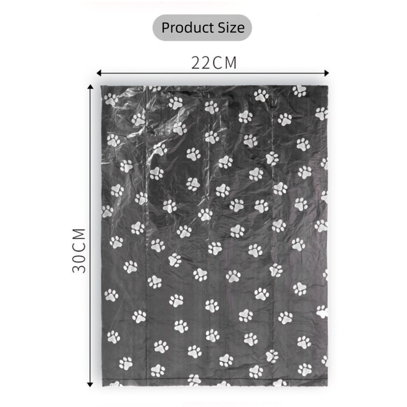 150-Count Dog Poo Bags with Bone Dispenser – Extra Thick, Leak-Proof