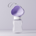 2-in-1 Portable Dog Water Bottle – Leak-Proof Travel Water & Food Dispenser